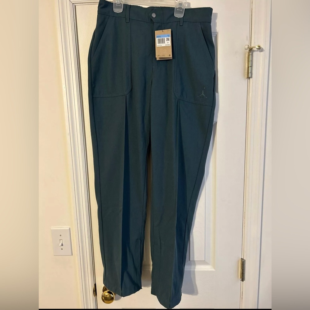 Air Jordan Nike Woven Active Pants Women’s Medium Dark Green/Teal NWT